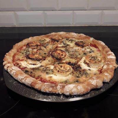 Pizza au chèvre